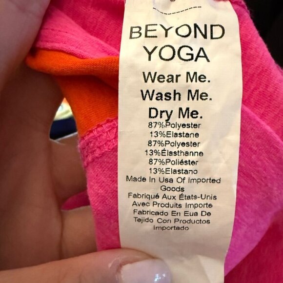 BEYOND YOGA Spacedye Vitality Colorblock High Waisted Midi Legging size S - Picture 14 of 15